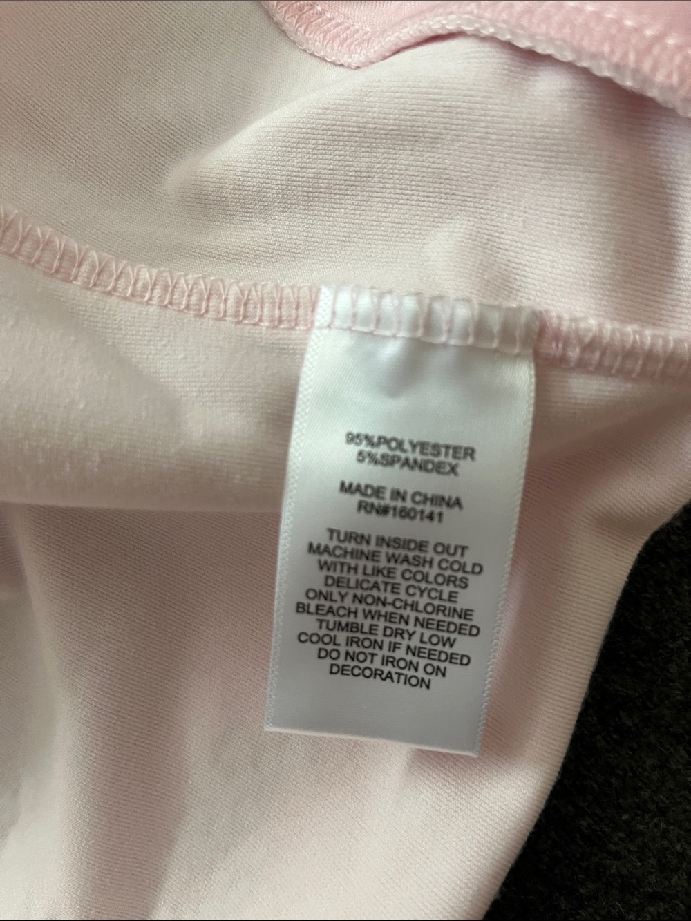 NWT Juicy Couture Pale Pink Zip Hoodie with Drawstrings - Picture 9 of 9